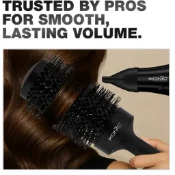 Ikonic Professional Ebony Thermal Round Brush - TRB 53 image 5