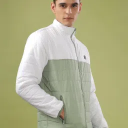 Dollar Pastel Green Nylon Regular Fit Casual Jacket image 3