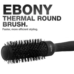 Ikonic Professional Ebony Thermal Round Brush - TRB 43 image 2