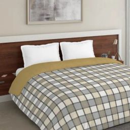 DDECOR Live Beautiful Olive & Navy Cotton 150 TC Comforter - Set of 1-picture-38
