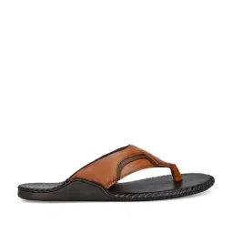 El Paso Men's Tan Thong Sandals-image-26