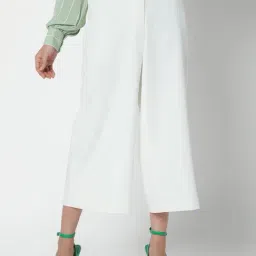Vero Moda White Regular Fit Culottes-image-22