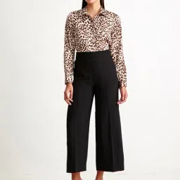 Cover Story Brown Animal Print Shirt-picture-22