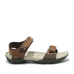 Woodland Men's Brown Floater Sandals-picture-28
