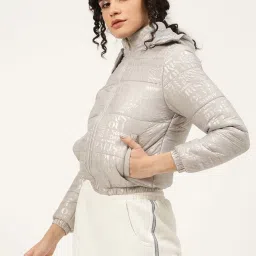 Elle Grey Printed Jacket image 3