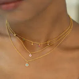 Shaya 92.5 Sterling Silver A Memory Trail Necklace for Women-image-83