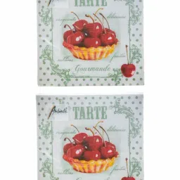 Goodhomes Self Multicolor Paper Napkin - Pack of 2 image 2