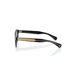 Shisen Fox Black Oval Unisex Eye Frame image 3
