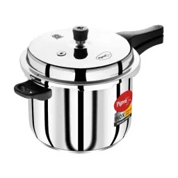 Pigeon Silver Stainless steel Pressure Cooker (75 L)-image-6