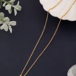 SZN Brass Gold-Plated Necklace image 5