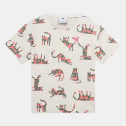 Puma Unisex Alpine Snow Cotton Printed T-shirts-image-19