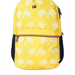 Tommy Hilfiger Unisex Yellow Graphic Backpack-image-54