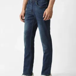 Van Heusen Navy Slim Fit Jeans image 3