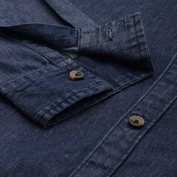 r.code by the roadster life co. R Code by The Roadster Life Co Men Pure Cotton Opaque Casual Shirt image 2