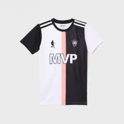 Fame Forever by Lifestyle Boys White Color Block T-Shirt image 1