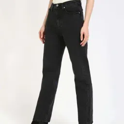 Calvin Klein Jeans WASHED BLACK Solid Jeans image 2
