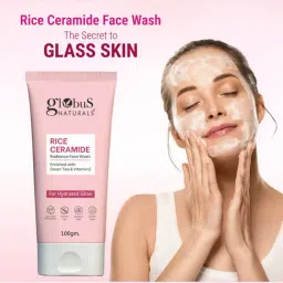Globus Naturals Rice Ceramide Radiance Face Wash - 100 gm image 5