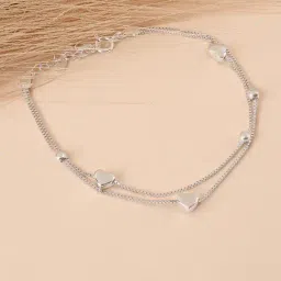 Touch925 Silver Single Pearl Bracelet for Women-image-96