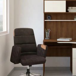 Godrej Interio Tufty Saddle Brown Steel Chair-picture-42