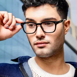 Resist Eyewear Clear Wayfarer UV Protected Unisex Sunglasses image 3