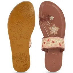 Paragon Women's Fig Toe Ring Sandals image 5