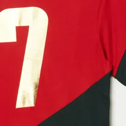 Fame Forever by Lifestyle Boys Red Color Block T-Shirt image 4