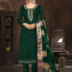 Maroosh Embellished Unstitched Dress Material-picture-13