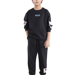 Rare Ones Boys Black Cotton Printed Sweatshirt image 5