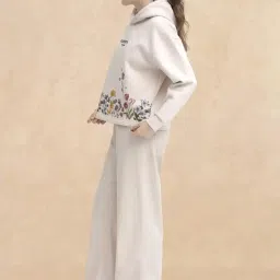 RAREISM Beige Blended Printed Long Sleeves Sweatshirt image 5