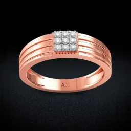 Joyalukkas 18k Gold Kaleidoscopic Styled Casual Ring for Men-picture-32