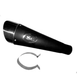 RA Accessories SC Mild Steel Bike Exhaust Compatible for Bajaj Pulsar AS 200-picture-37