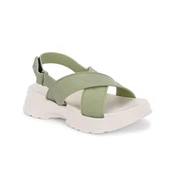 The Roadster Lifestyle Co Open Toe Flats image 2