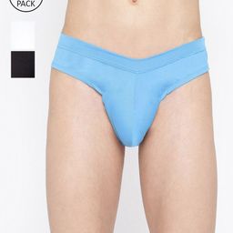 La Intimo Pack Of 3 Mid-Rise Anti-Microbial Basic Briefs LISS030C-picture-45