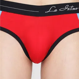 La Intimo Pack Of 3 Mid-Rise Anti-Microbial Basic Briefs LIBR030C image 3