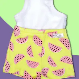 Snugkins Potty Training Shorts for Toddlers,Boys & Girls | 100% Cotton (Size 3, 3-4 Years) - Pack of1 - Watermelon-picture-18