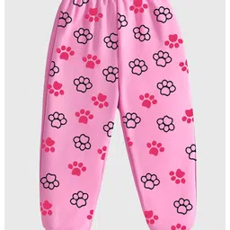 KUCHIPOO Pack Of 5 Polka Dots & Pandas Printed Pajamas - Pink Blue Red Magenta & Purple image 5