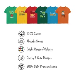 Zeezeezoo 100% Cotton Fathers Day Theme Half Sleeves Ofcourse Im Handsome Have You Seen My Dad Text Printed Tee - Yellow image 5