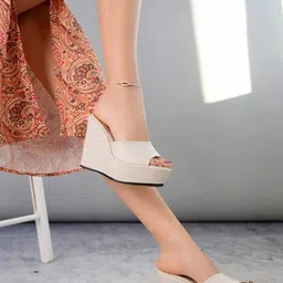 Baespice Suede Wedge Sandals image 2