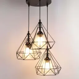 DecorativeRay Black Hanging Light - Set of 1-picture-31