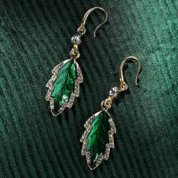 Sohi Silver Plated Designer Stone Party Drop Earring For Women-picture-12