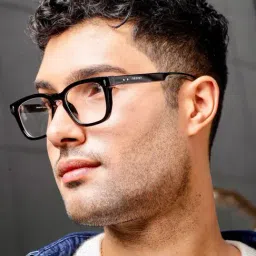 Resist Eyewear Clear Wayfarer UV Protected Unisex Sunglasses image 1