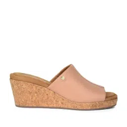 Hush Puppies Women's Rose Gold Slides image 2