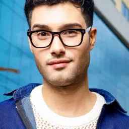 Resist Eyewear Clear Wayfarer UV Protected Unisex Sunglasses image 2