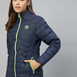 Marie Claire Navy Regular Fit Jacket image 3