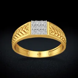 Joyalukkas 18k Gold Eclectic Styled Casual Ring for Men-picture-13