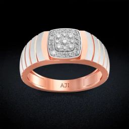 Joyalukkas 18k Gold Enchanting Styled Casual Ring for Men-picture-27