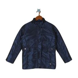 Monte Carlo Kids Metallic Navy Regular Fit Jacket-picture-36