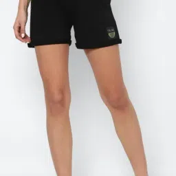 Allen Solly Black Regular Fit Shorts-picture-18