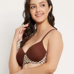 Clovia Multicolored Printed Bra image 3