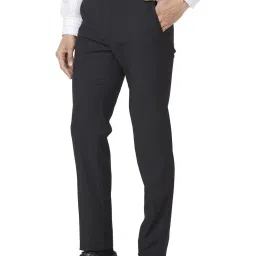 Raymond Black Slim Fit Trousers image 3